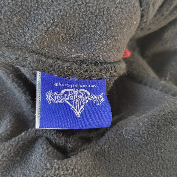 HOT TOPIC Disney Kingdom Hearts Heartless White Black Peruvian-Style Beanie RARE